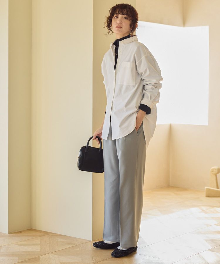 AMERICAN HOLIC「UVカットリサイクルコットンオックスシャツ」|シャツ・ブラウス|