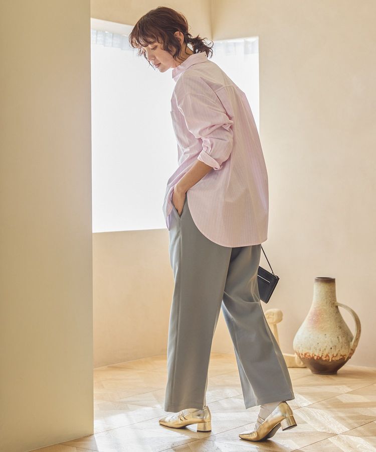 AMERICAN HOLIC「UVカットリサイクルコットンオックスシャツ」|シャツ・ブラウス|