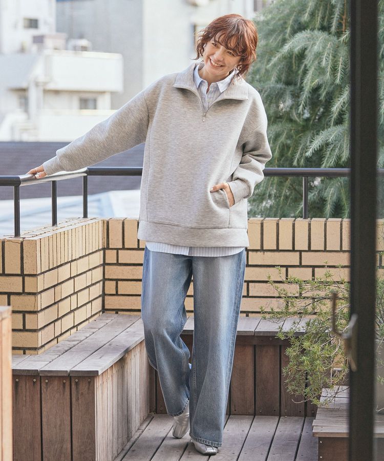 AMERICAN HOLIC「UVカットリサイクルコットンオックスシャツ」|シャツ・ブラウス|