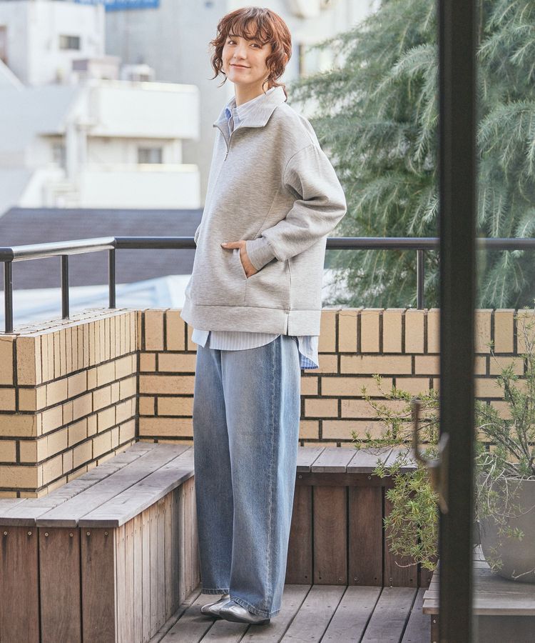 AMERICAN HOLIC「UVカットリサイクルコットンオックスシャツ」|シャツ・ブラウス|