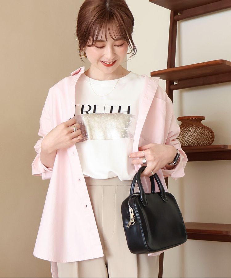 AMERICAN HOLIC「UVカットリサイクルコットンオックスシャツ」|シャツ・ブラウス|