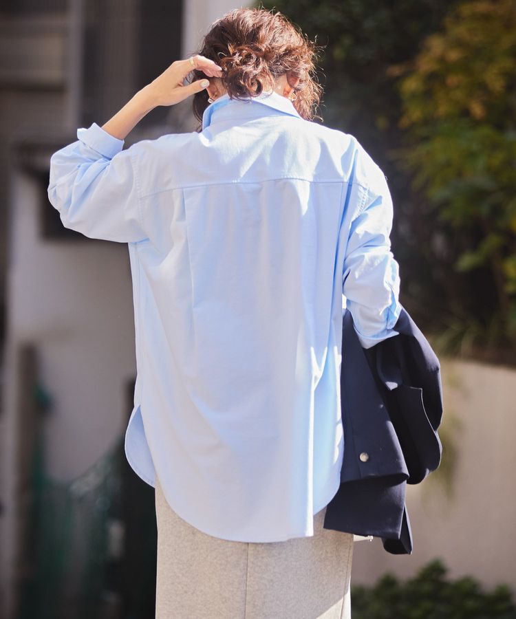 AMERICAN HOLIC「UVカットリサイクルコットンオックスシャツ」|シャツ・ブラウス|