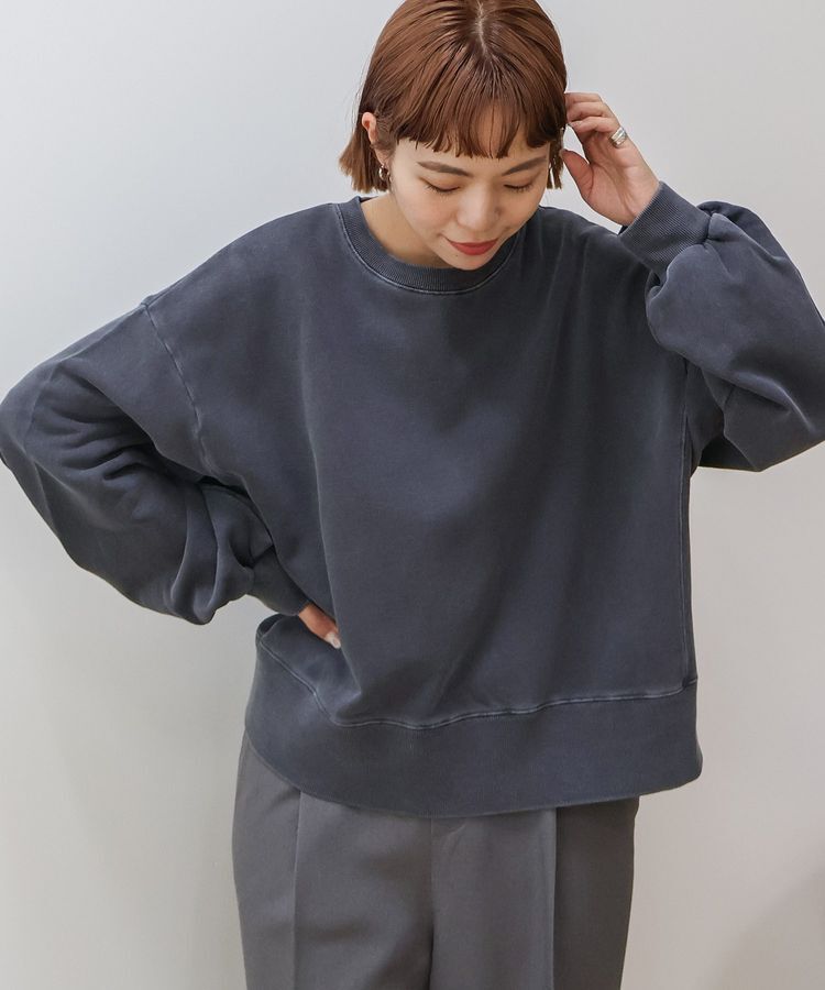 AMERICAN HOLIC「ピグメントショートスウェット」|スウェット・ジャージ|