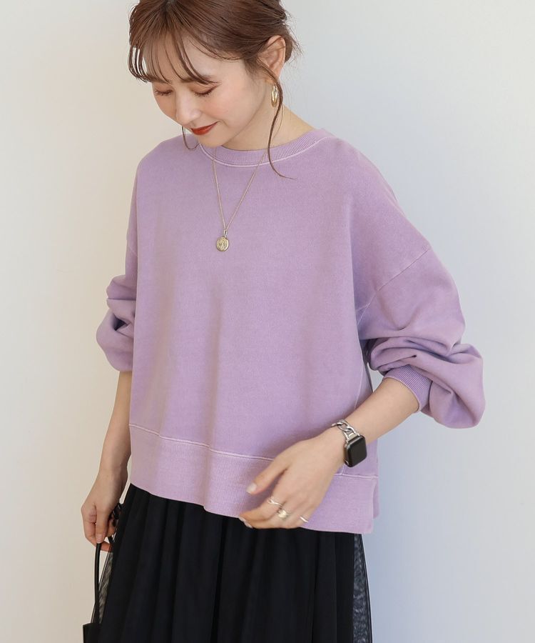 AMERICAN HOLIC「ピグメントショートスウェット」|スウェット・ジャージ|