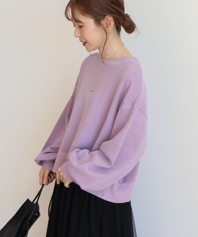 AMERICAN HOLIC「ピグメントショートスウェット」|スウェット・ジャージ|