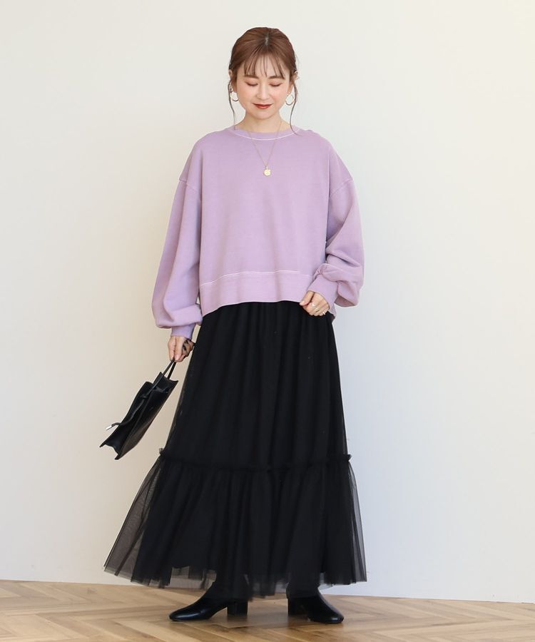 AMERICAN HOLIC「ピグメントショートスウェット」|スウェット・ジャージ|