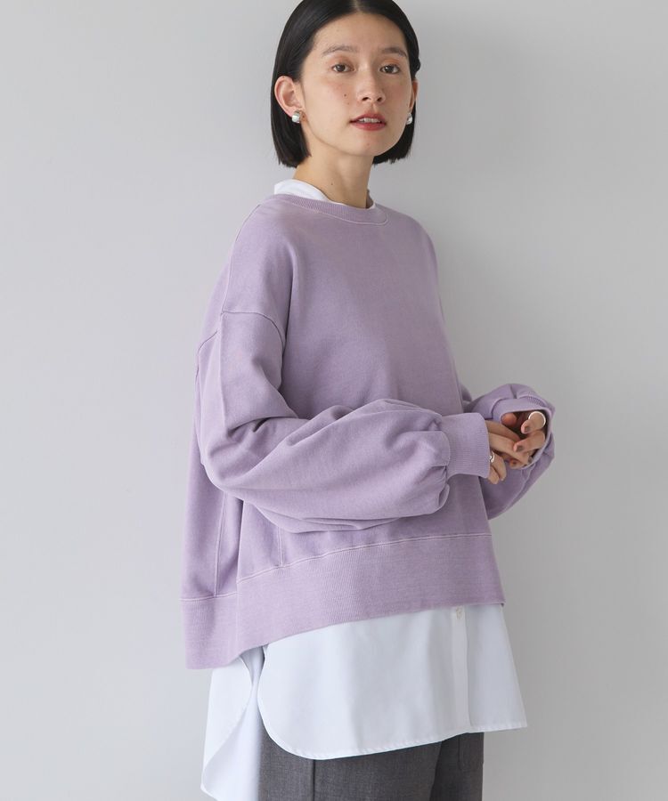 AMERICAN HOLIC「ピグメントショートスウェット」|スウェット・ジャージ|