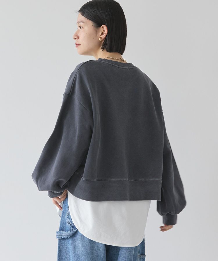 AMERICAN HOLIC「ピグメントショートスウェット」|スウェット・ジャージ|