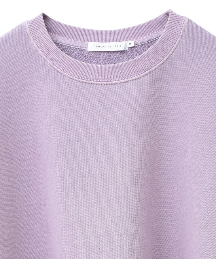 AMERICAN HOLIC「ピグメントショートスウェット」|スウェット・ジャージ|