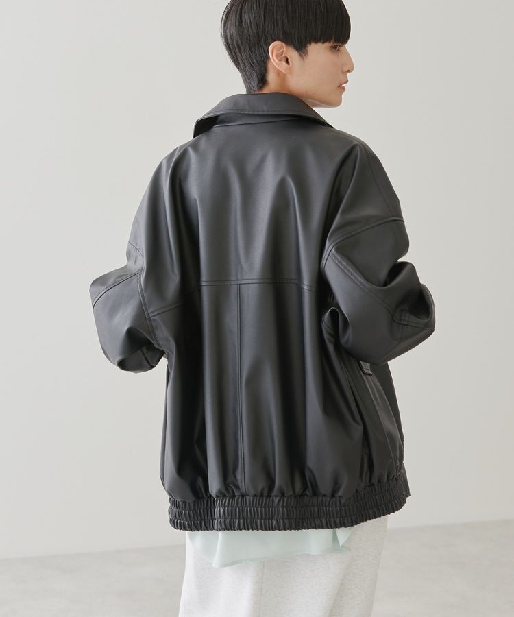 AMERICAN HOLIC「フェイクレザーブルゾン」|その他|