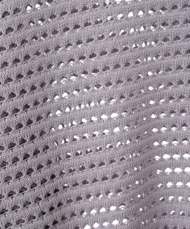 AMERICAN HOLIC「ジップアップメッシュニットカーディガン」|カーディガン|