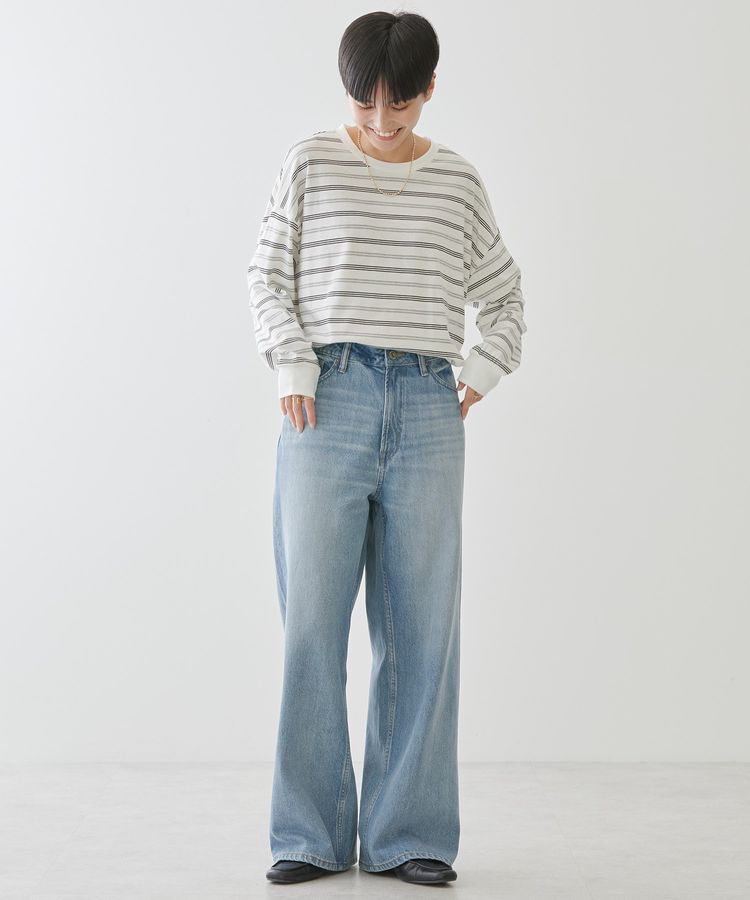 AMERICAN HOLIC「ワイドデニム」|デニム|