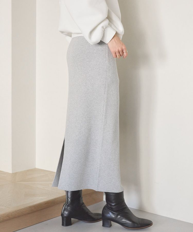 AMERICAN HOLIC「ラメリブニットタイトスカート」|タイト|