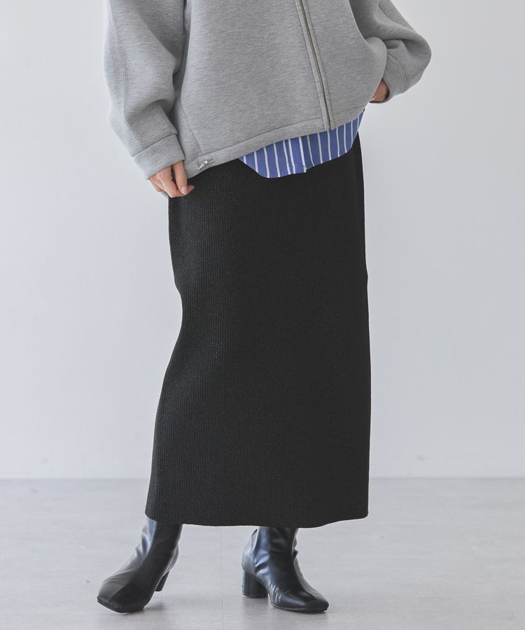 AMERICAN HOLIC「ラメリブニットタイトスカート」|タイト|