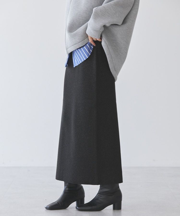 AMERICAN HOLIC「ラメリブニットタイトスカート」|タイト|