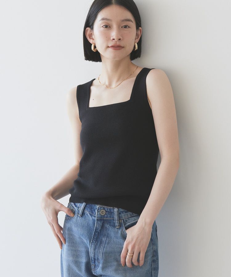 AMERICAN HOLIC「総針スクエアタンクトップ」|インナー|