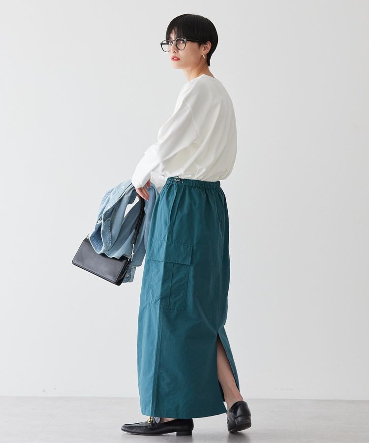 AMERICAN HOLIC「ドロストカーゴタイトスカート」|タイト|