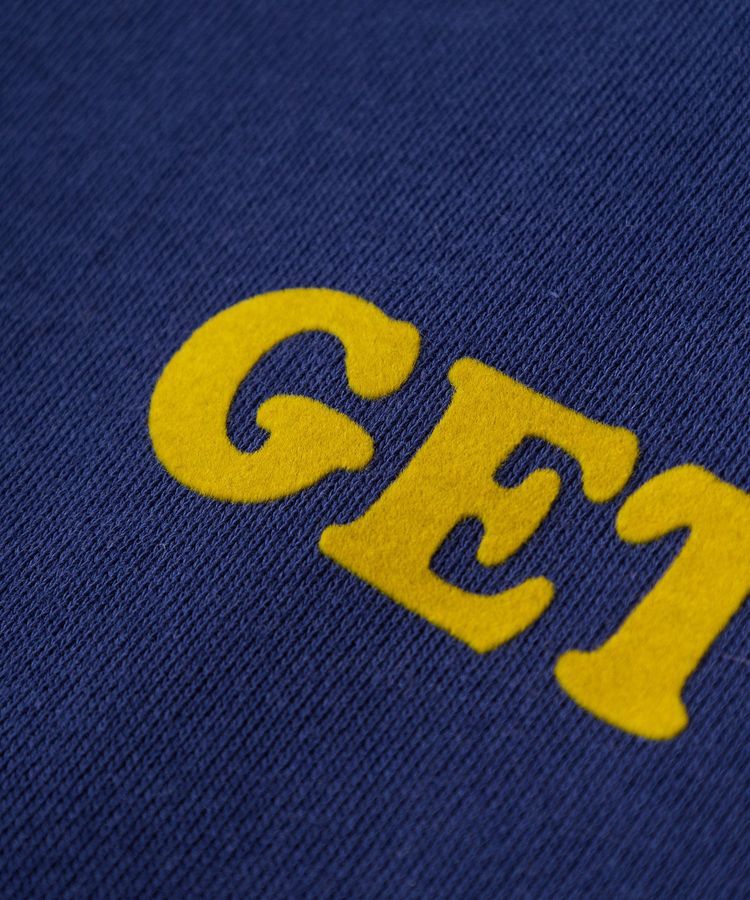 AMERICAN HOLIC「フロッキーロゴプリント裏毛パーカー」|スウェット・ジャージ|