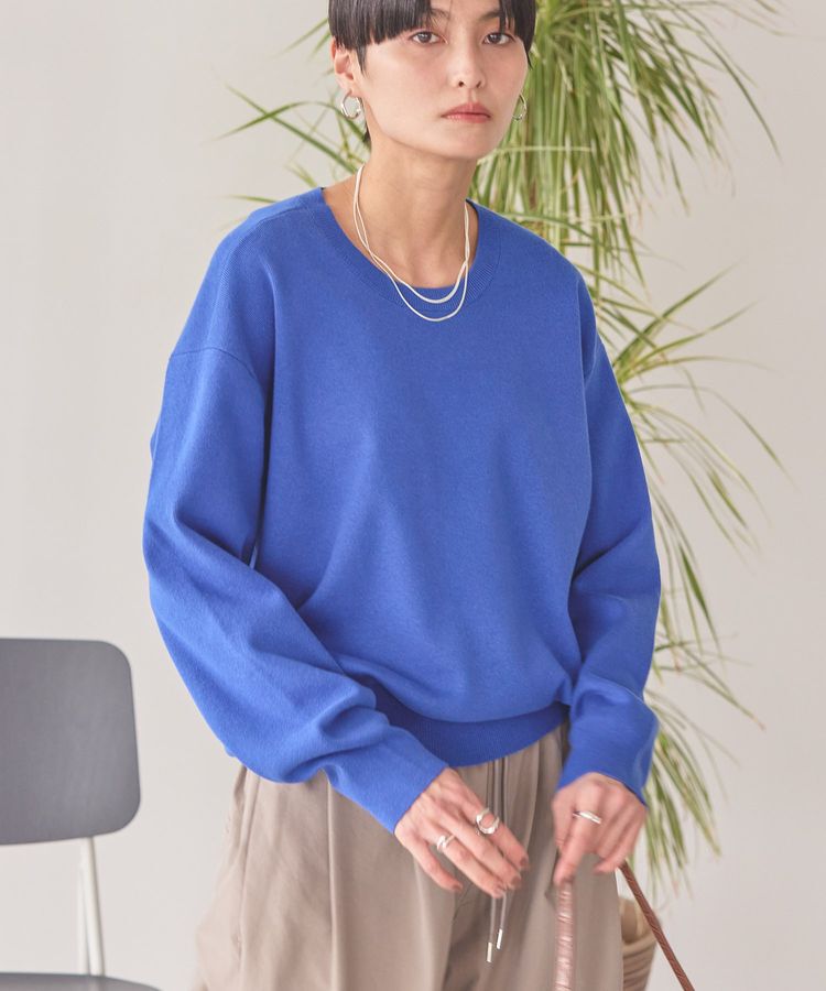 AMERICAN HOLIC「スウェットライクニットプルオーバー」|ニット・セーター|