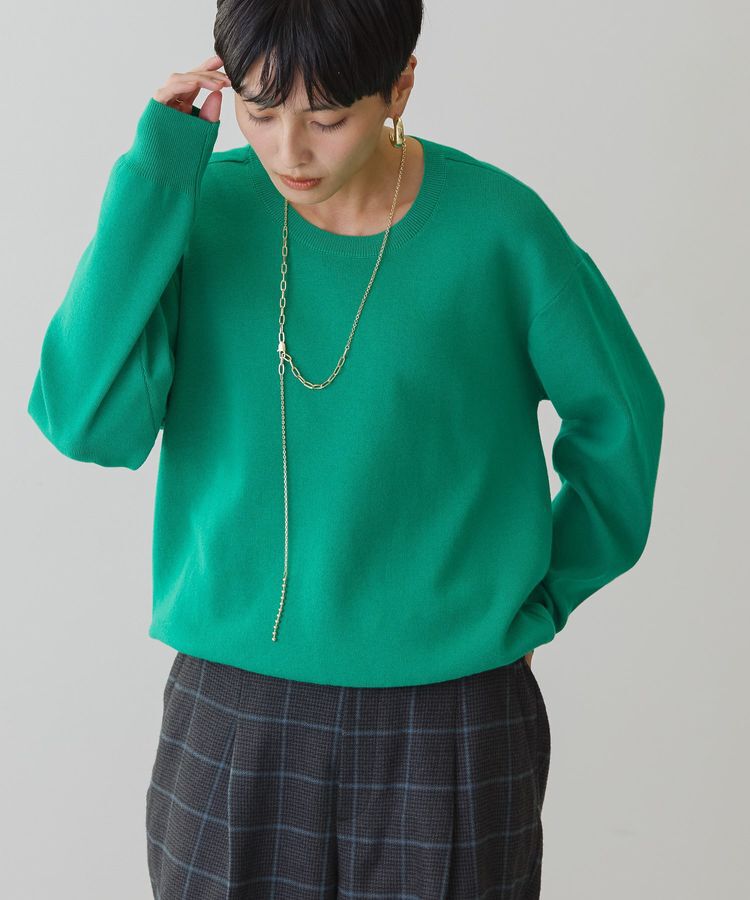 AMERICAN HOLIC「スウェットライクニットプルオーバー」|ニット・セーター|