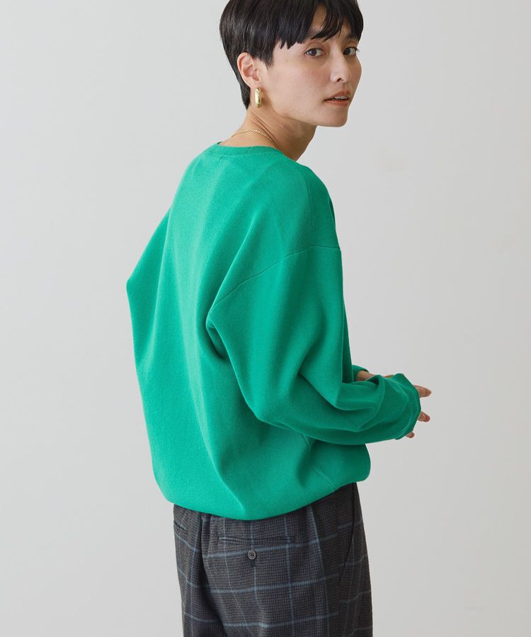 AMERICAN HOLIC「スウェットライクニットプルオーバー」|ニット・セーター|