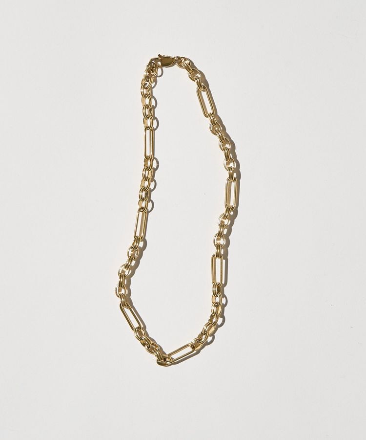 AMERICAN HOLIC「ステンレスボリュームチェーンネックレス」|ネックレス|Gold