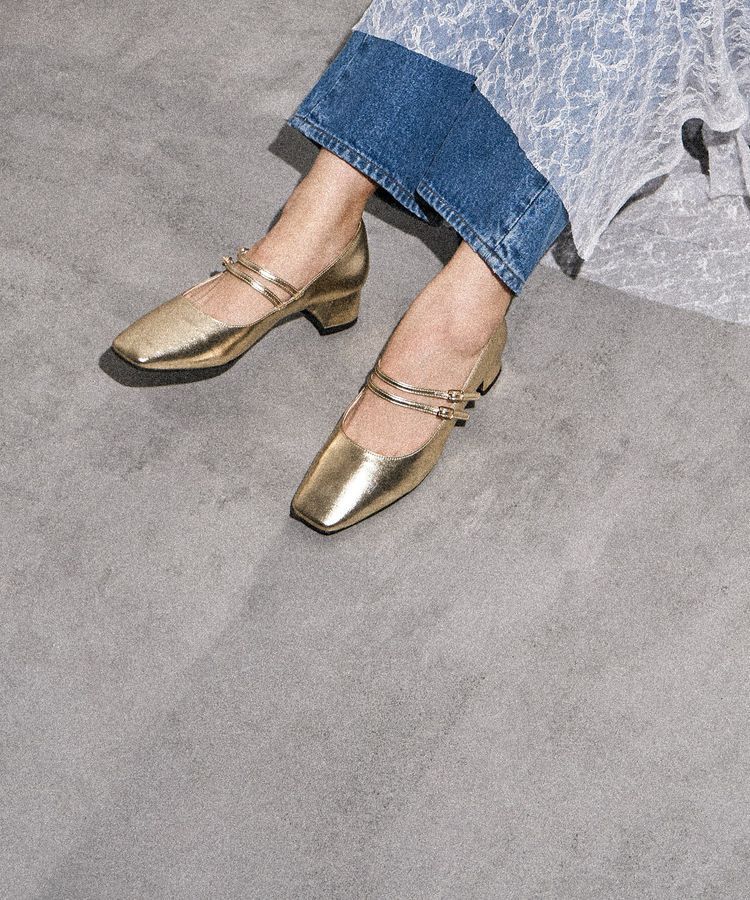 AMERICAN HOLIC「ダブルストラップメリージェーン」|パンプス|