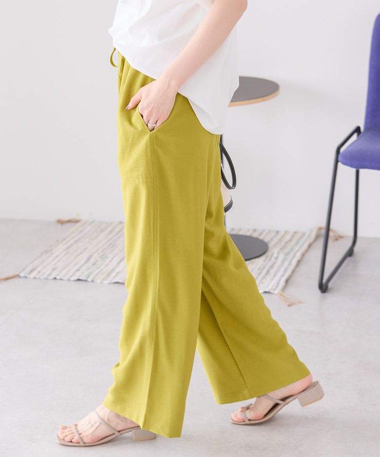 AMERICAN HOLIC「接触冷感ベイカーリラックスパンツ」|その他|Pistachio