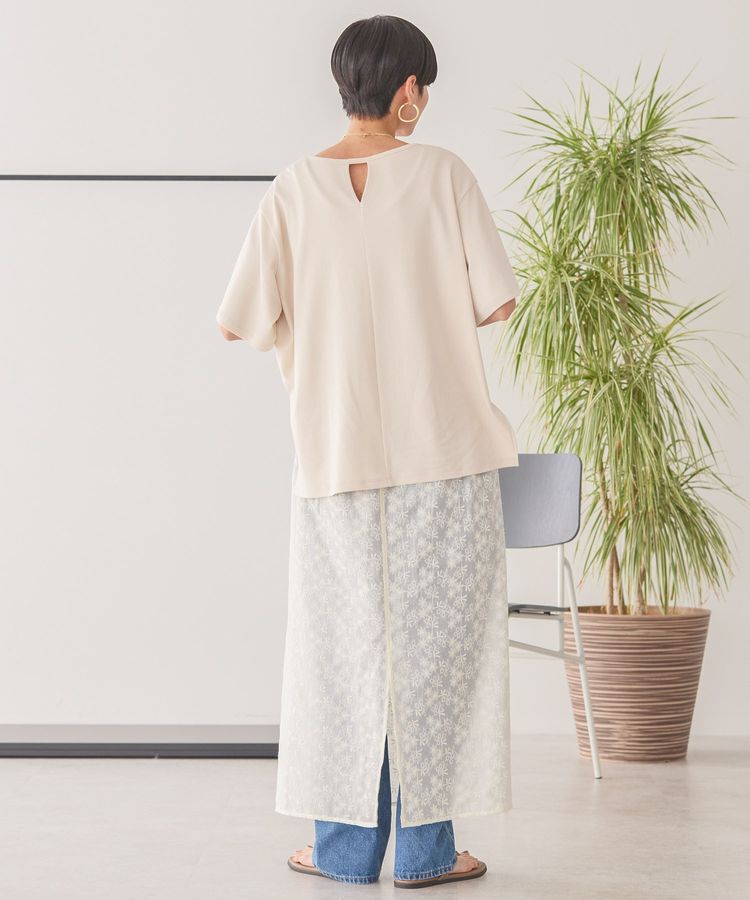 AMERICAN HOLIC「バックスリットTシャツ」|Tシャツ・カットソー|