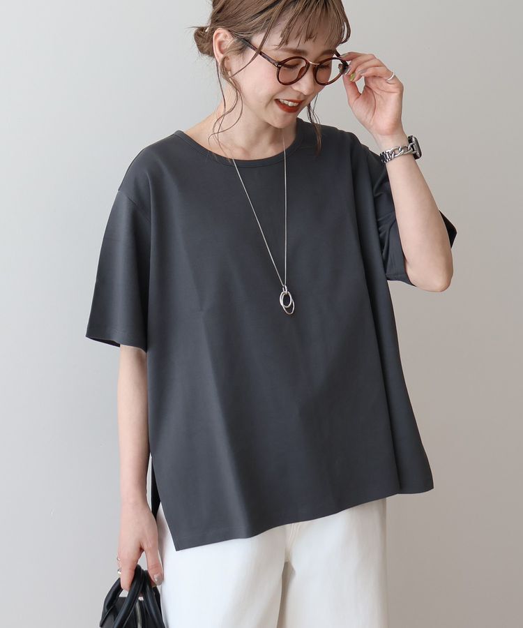 AMERICAN HOLIC「バックスリットTシャツ」|Tシャツ・カットソー|