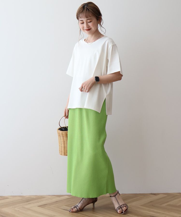 AMERICAN HOLIC「バックスリットTシャツ」|Tシャツ・カットソー|