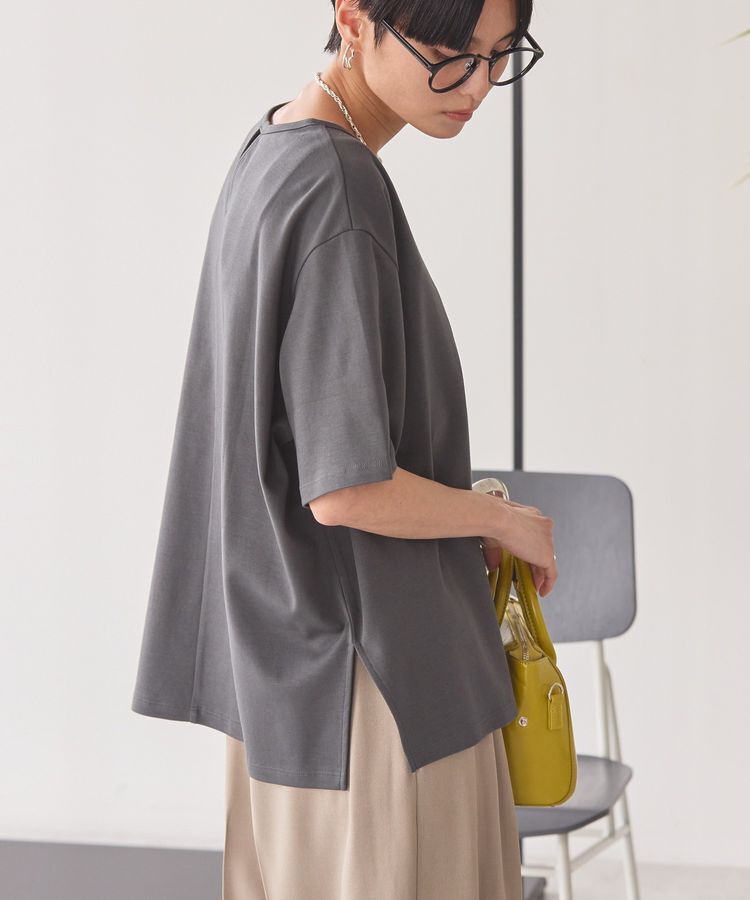 AMERICAN HOLIC「バックスリットTシャツ」|Tシャツ・カットソー|