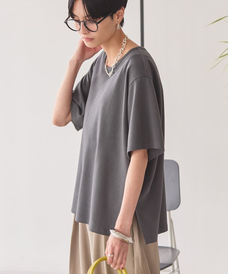 AMERICAN HOLIC「バックスリットTシャツ」|Tシャツ・カットソー|