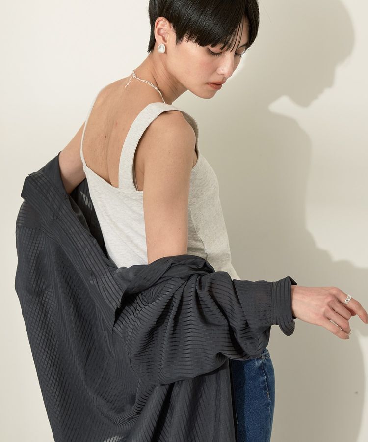 AMERICAN HOLIC「抗菌防臭テレコベアタンクトップ」|インナー|