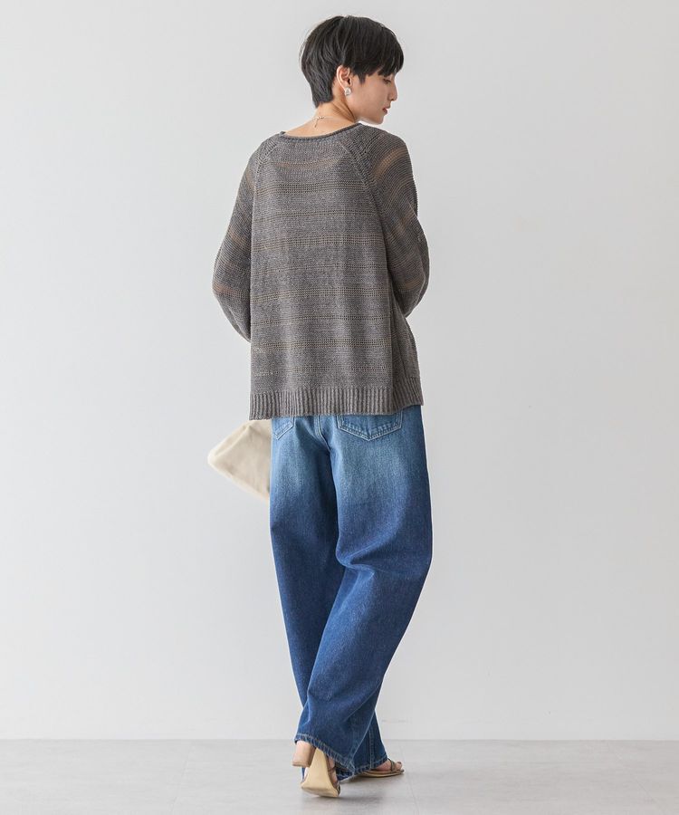 AMERICAN HOLIC「透かし編みニットプルオーバー」|ニット・セーター|
