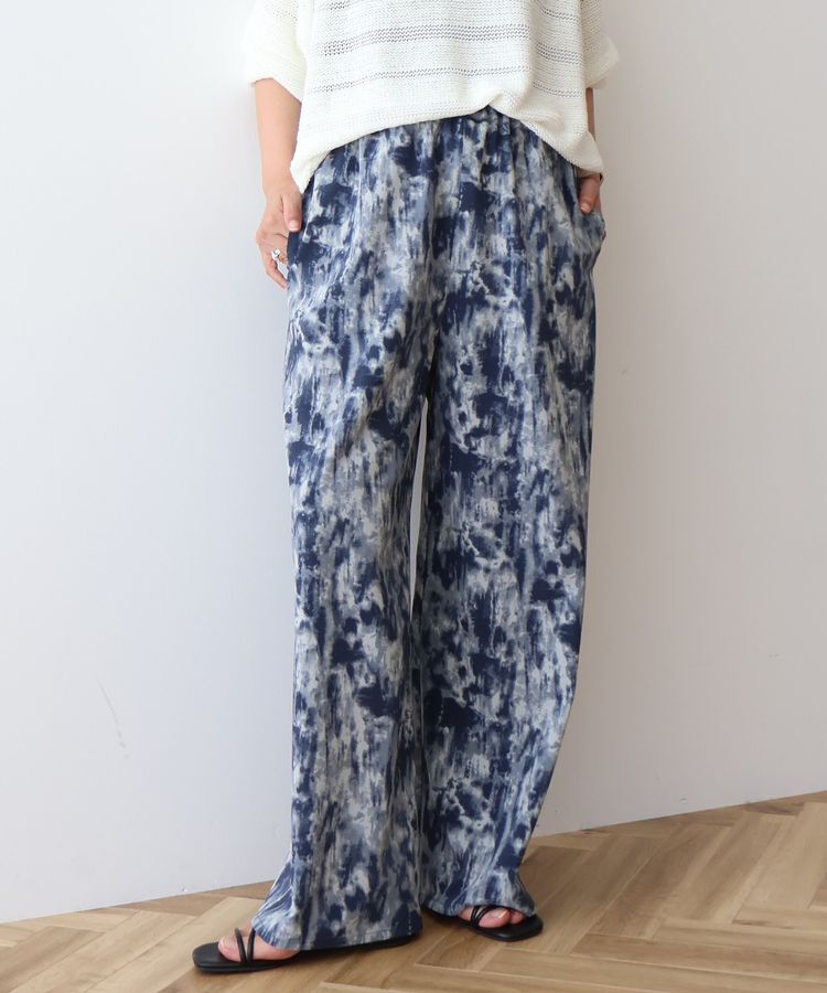 AMERICAN HOLIC「アソートギャザー柄パンツ【WEB限定カラー・サイズ有り】」|その他|Blue