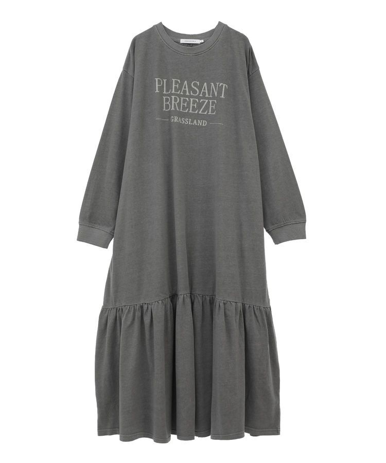 AMERICAN HOLIC「丈違いロゴティアードカットワンピース」|ワンピース|