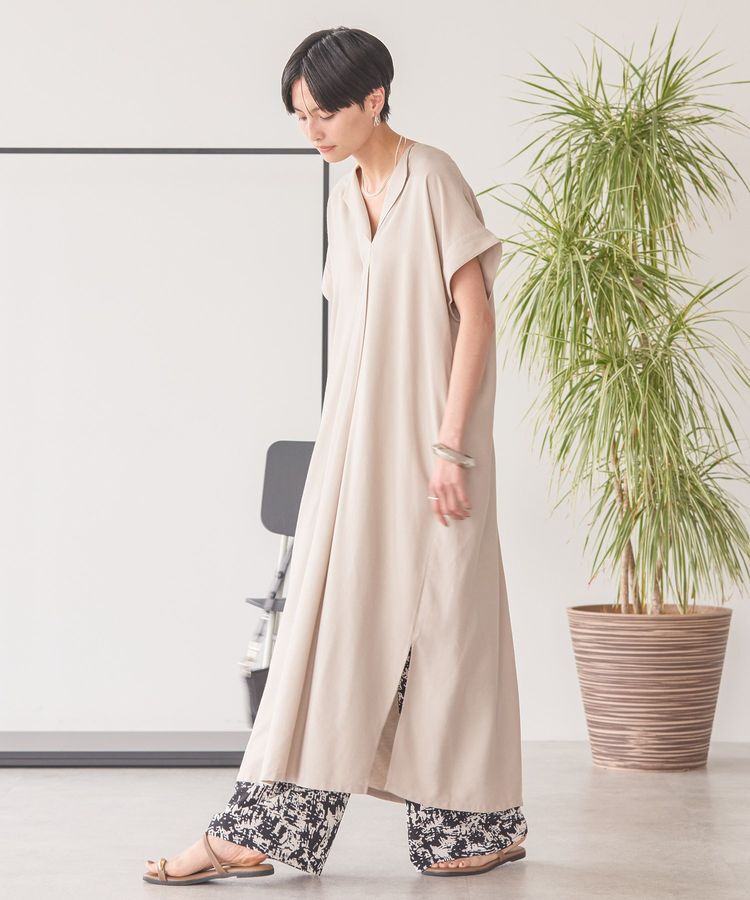 AMERICAN HOLIC「接触冷感スキッパーワンピース」|ワンピース|