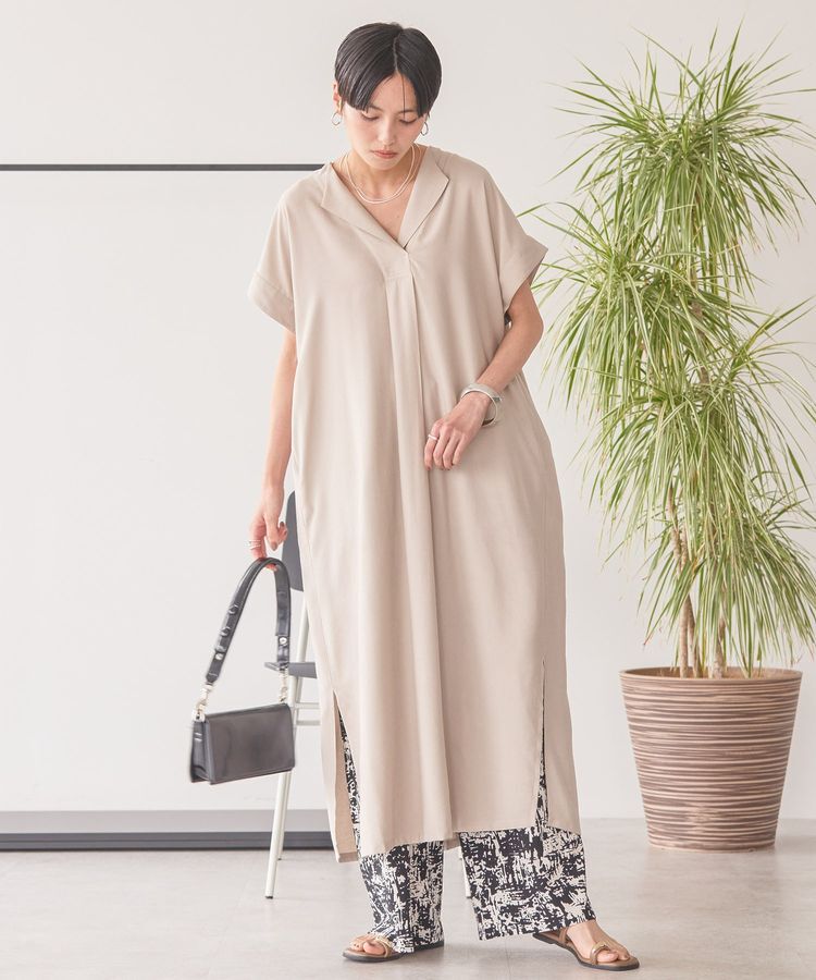 AMERICAN HOLIC「接触冷感スキッパーワンピース」|ワンピース|