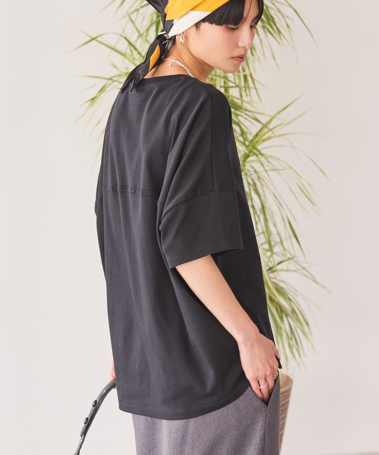 AMERICAN HOLIC「コクーンシルエットカットソー／接触冷感」|Tシャツ・カットソー|