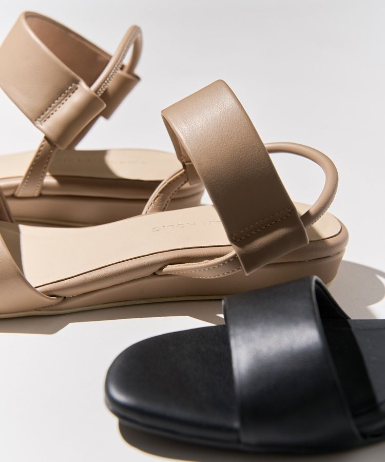 AMERICAN HOLIC「ダブルバンドウェッジサンダル」|サンダル|