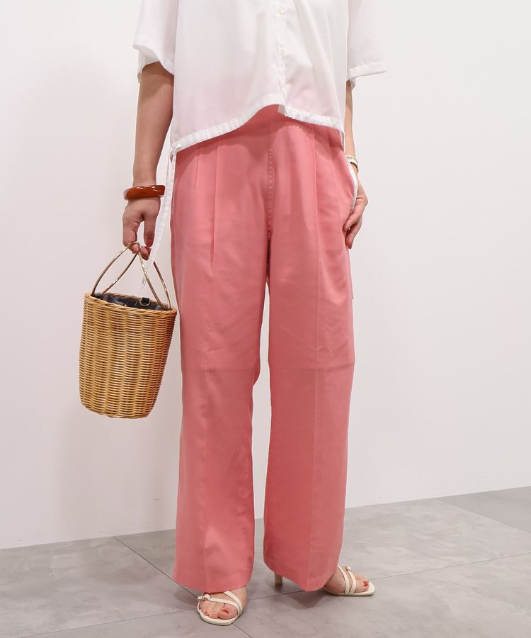 AMERICAN HOLIC「センタープレスシアースラックスパンツ」|その他|