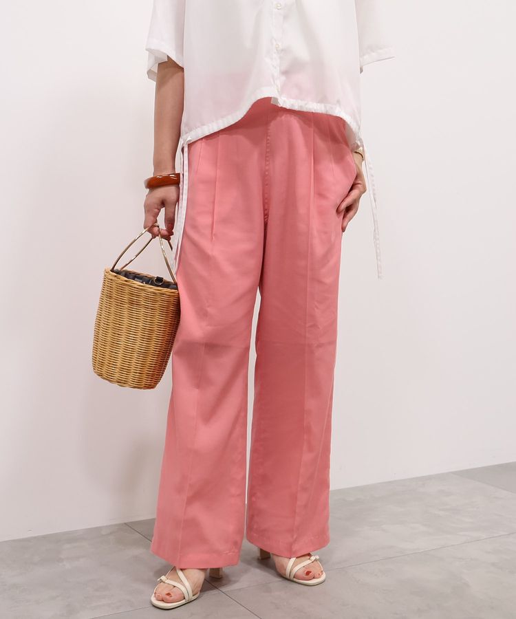 AMERICAN HOLIC「センタープレスシアースラックスパンツ」|その他|