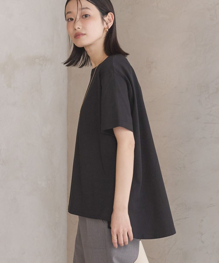 AMERICAN HOLIC「接触冷感バックフレア半袖プルオーバー」|Tシャツ・カットソー|