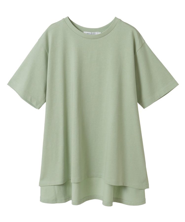 AMERICAN HOLIC「接触冷感バックフレア半袖プルオーバー」|Tシャツ・カットソー|