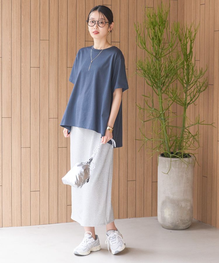 AMERICAN HOLIC「接触冷感バックフレア半袖プルオーバー」|Tシャツ・カットソー|