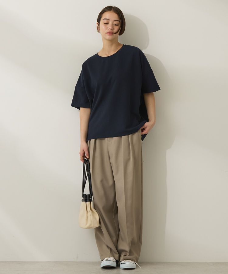 AMERICAN HOLIC「バックフリル半袖プルオーバー」|Tシャツ・カットソー|