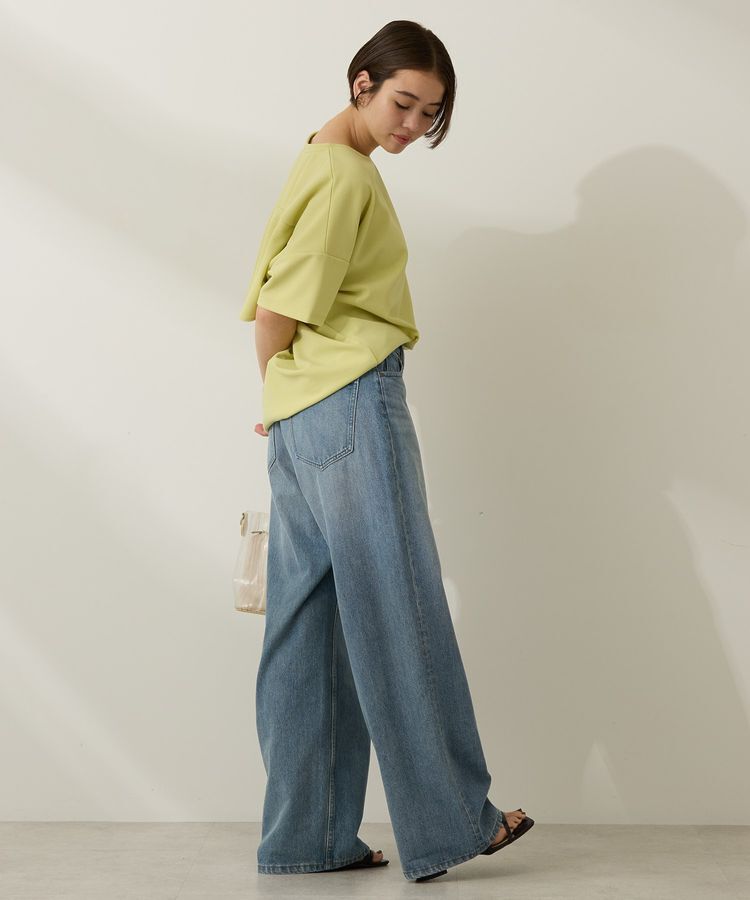 AMERICAN HOLIC「バックフリル半袖プルオーバー」|Tシャツ・カットソー|