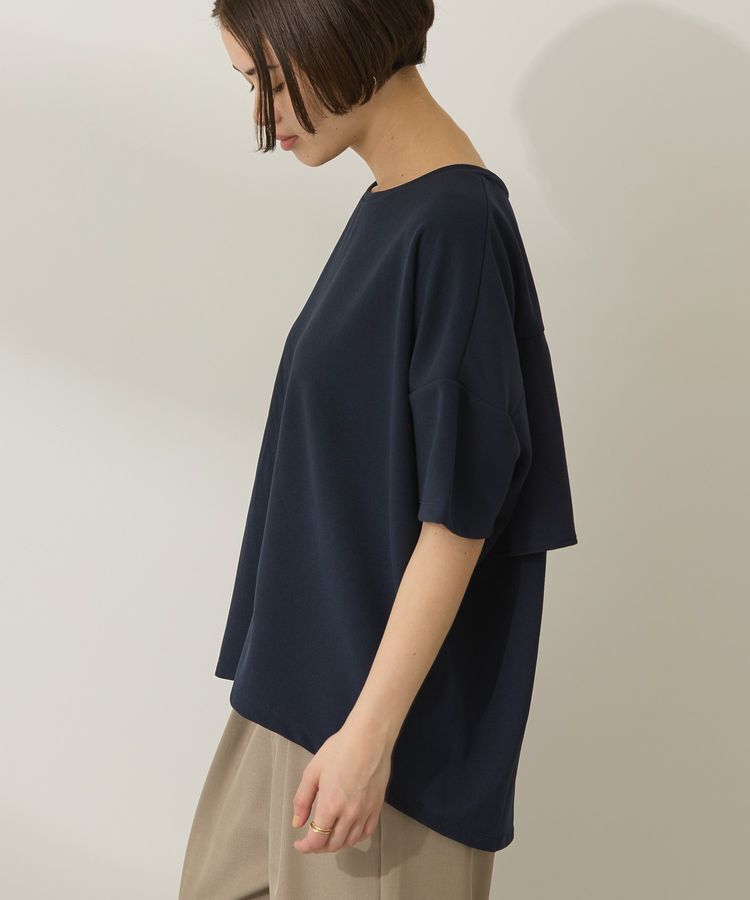 AMERICAN HOLIC「バックフリル半袖プルオーバー」|Tシャツ・カットソー|