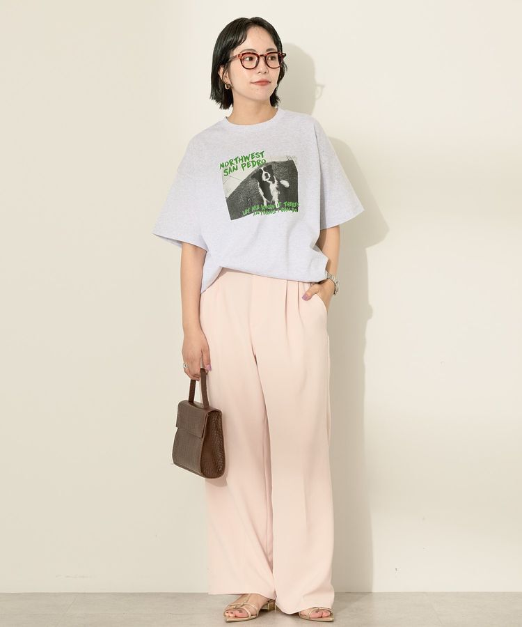 AMERICAN HOLIC「DogフォトプリントTシャツ」|Tシャツ・カットソー|